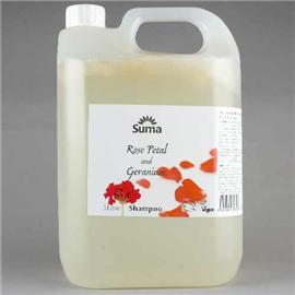 Shampoo- Rose Petal and Geranium 5L For All