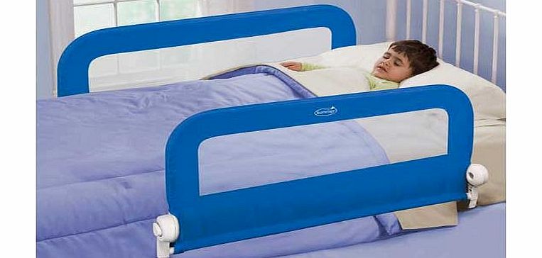 Summer Infant Grow with Me Blue Double Bedrail