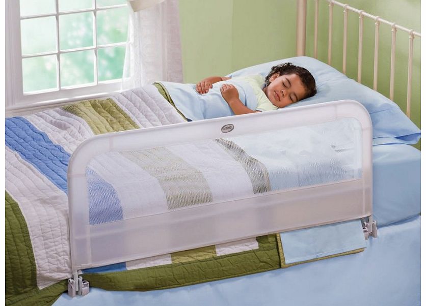 Grow With Me Single Bedrail-White