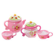 Infant Pink Tea Party Bath Set