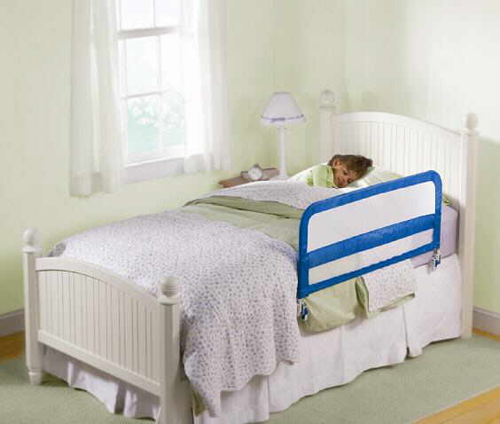 Sure and Secure Single Blue Bed Guard