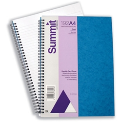 Summit Notebook Wirebound 70gsm 192 Pages Ruled