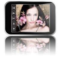 ICE 1000 4GB MP4 Player With Touch Screen Black Supports MP3 WMA WAV ASFVoice Recorder USB