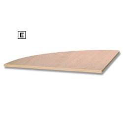 Sun ` Office Furniture Corner Table - Beech 80W x