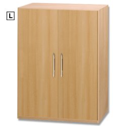 Sun ` Office Furniture Low Cupboard - Beech 78W x