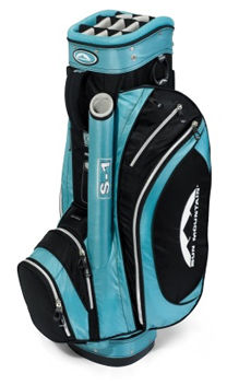 Mountain Golf S1 Ladies Trolley Bag Black/Azure