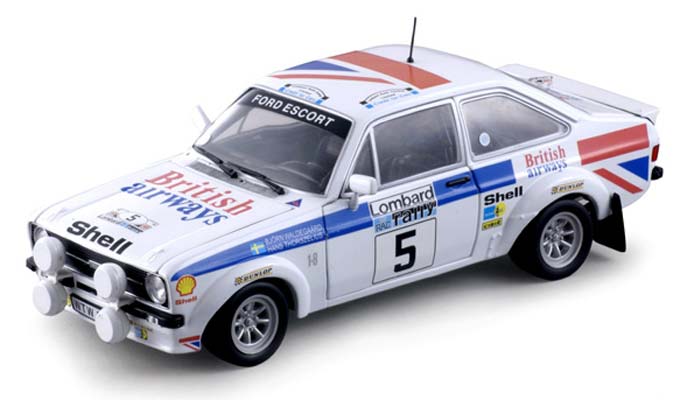 Sun Star 1977 Ford Escort MkII B Waldegaard - Winner