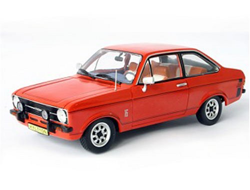 Sun Star Diecast Model Ford Escort Mark II 1600 Sport (1975) in Carnival Red