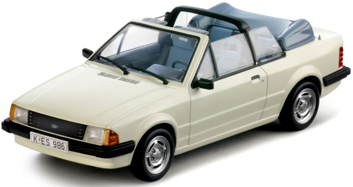 Sun Star Ford Escort MK3 GI Cabriolet in White