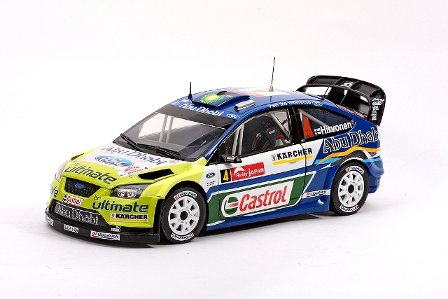 Sun Star Ford Focus RS WRC BP Castrol M.Hirvonen Japanese