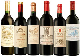 Sunday Times Wine Club 2005 Saint-Emilion Villages Six - Mixed case
