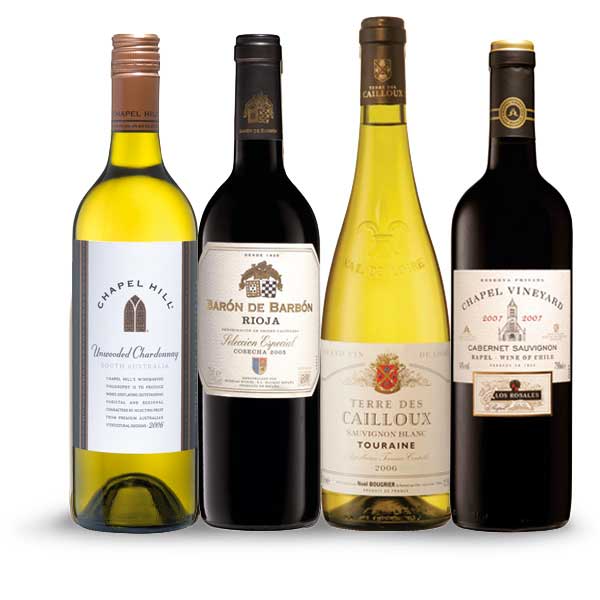 Sunday Times Wine Club Deluxe Four - Mixed case