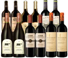 Sunday Times Wine Club Discover South Africa - Reds Mixed Dozen - Mixed