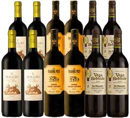 Sunday Times Wine Club Heroic Reds - Mixed case