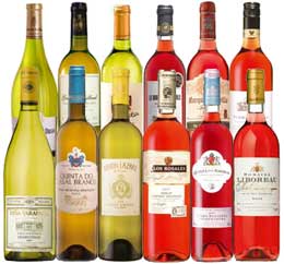 Sunday Times Wine Club Refreshing Sunshine Whites and Pinks - Mixed case