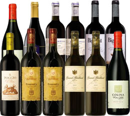 Sunday Times Wine Club Shortlist Reds dozen - Mixed case