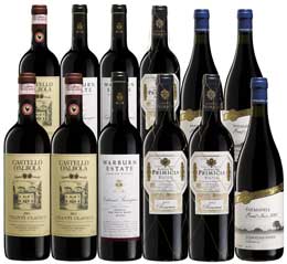 Sunday Times Wine Club World-Classic Reds - Mixed case