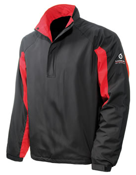 sunderland Golf Windwear Long Sleeve Black/Love