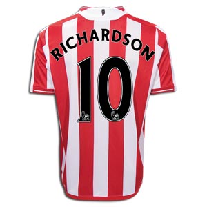Sunderland Nike 09-10 Sunderland home (Richardson 10)