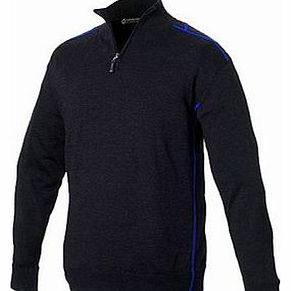 Sunderland Of Scotland Sunderland Mens Pampero Lined Zip Neck Sweater