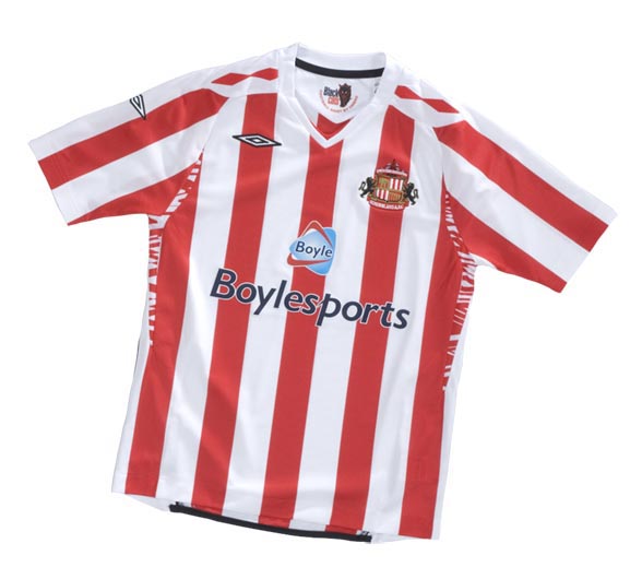 Sunderland Umbro 07-08 Sunderland home