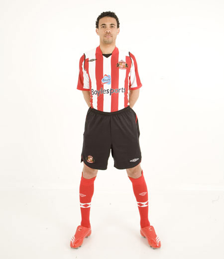 Sunderland Umbro 08-09 Sunderland L/S home