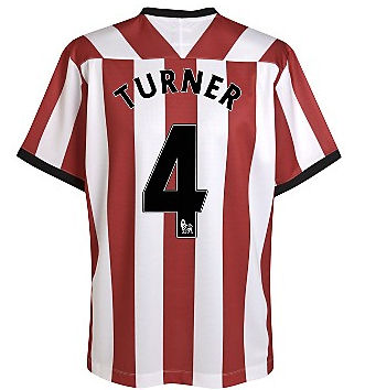 Sunderland Umbro 2011-12 Sunderland Umbro Home Shirt (Turner 4)