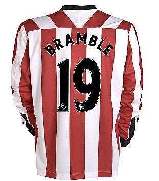 Sunderland Umbro 2011-12 Sunderland Umbro L/S Home Shirt (Bramble