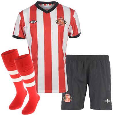 Sunderland Umbro 2011-12 Sunderland Umbro Little Boys Home Mini Kit