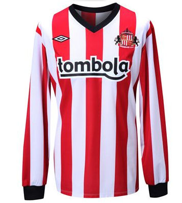 Sunderland Umbro 2011-12 Sunderland Umbro Long Sleeve Home