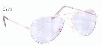 Aviator Style with Clear Lens CY72 Adults