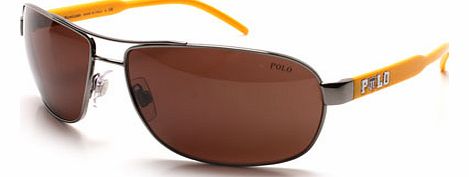 Sunglasses  Polo 3053 Silver and Yellow Sunglasses