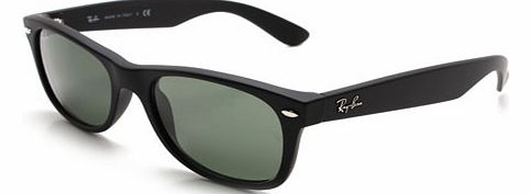  Ray-Ban 2132 Wayfarer Black Gummy Sunglasses