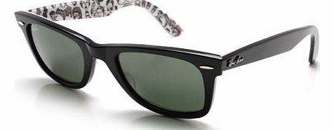 Sunglasses  Ray-Ban 2140 Wayfarer Comics Top Black Sunglasses