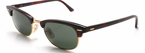 Ray-Ban 2156 990 New Clubmaster Red Havana