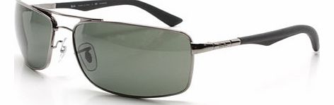 Sunglasses  Ray-Ban 3465 Gunmetal Polarised Sunglasses
