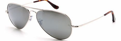 Sunglasses  Ray-Ban 8029K Silver Polarised Sunglasses