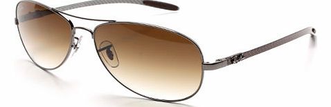 Sunglasses  Ray-Ban 8301 Carbon Fibre Collection Gunmetal