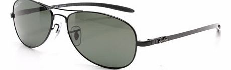 Sunglasses  Ray-Ban 8301 Carbon Fibre Collection Shiny Black