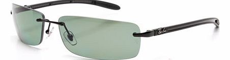 Sunglasses  Ray-Ban 8304 Carbon Fibre Black Polarised