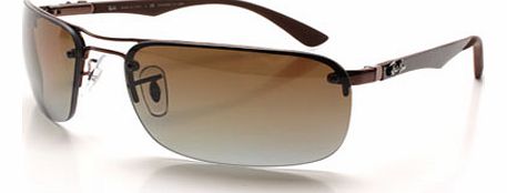 Sunglasses  Ray-Ban 8310 014/T5 Brown Carbon Fibre Polarised