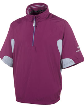 Golf Sandwick Short Sleeve Windshirt Parfait/Platinum