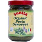 Case of 6 Sunita Organic Pesto Genovese 130g