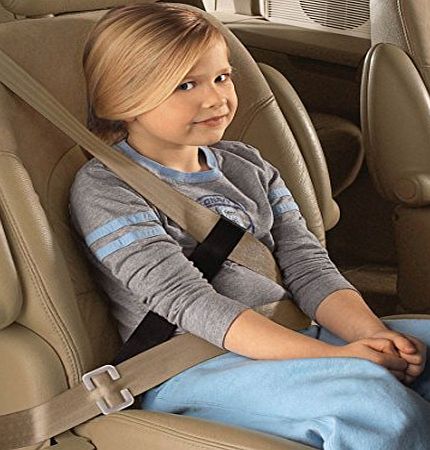 Sunshine Kids Sure Fit Children Car Seat Belt Seatbelt Buckles Safety Positioner Black