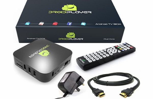 Sunwire Droidplayer Android TV BOX XBMC Media Player - Free Movies and TV Comes Fully Loaded Ready To Go, Na
