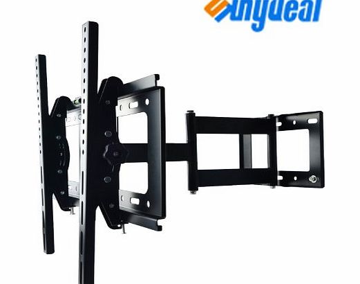 LCD TV Wall Mount Bracket with Full Motion Tilt & Swivel Articulating Arm for 30``- 52`` Flat Screen Flat Panel LCD LED Plasma TV and Monitor Displays with VESA up to 500x400mm