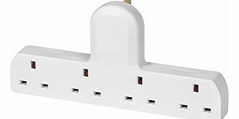 Supalec UK Mains 240v Electrical Extension Cable Lead Power Electric Socket 13a 4 Plug