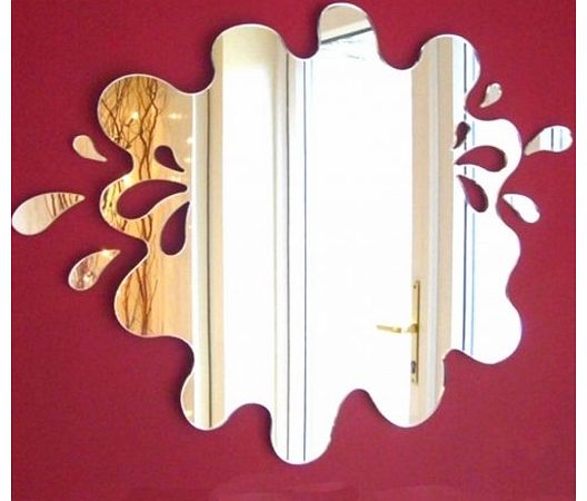Super Cool Creations Splashes out of Puddle Mirror 35cm & Six Splashes
