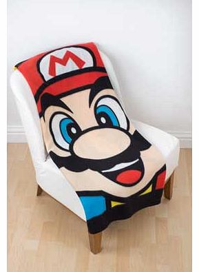 Super Mario Bros Mario Retro Panel Fleece