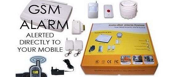 NEW SECURITY WIRELESS GSM HOUSE BURGLAR INTRUDER ALARM SYSTEM RRP �159.99